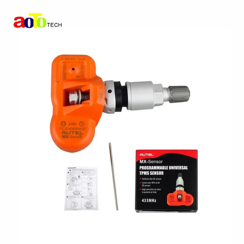 Оригинал autel MX sensor 433 МГц универсальное программируемое TPMS сенсор Специальный