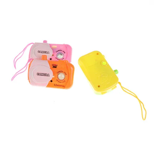 

Children educational toys Cartoon camera toy cartoon projection nursery toys baby gift Random Color 8.5cm*2.3cm*4.5cm