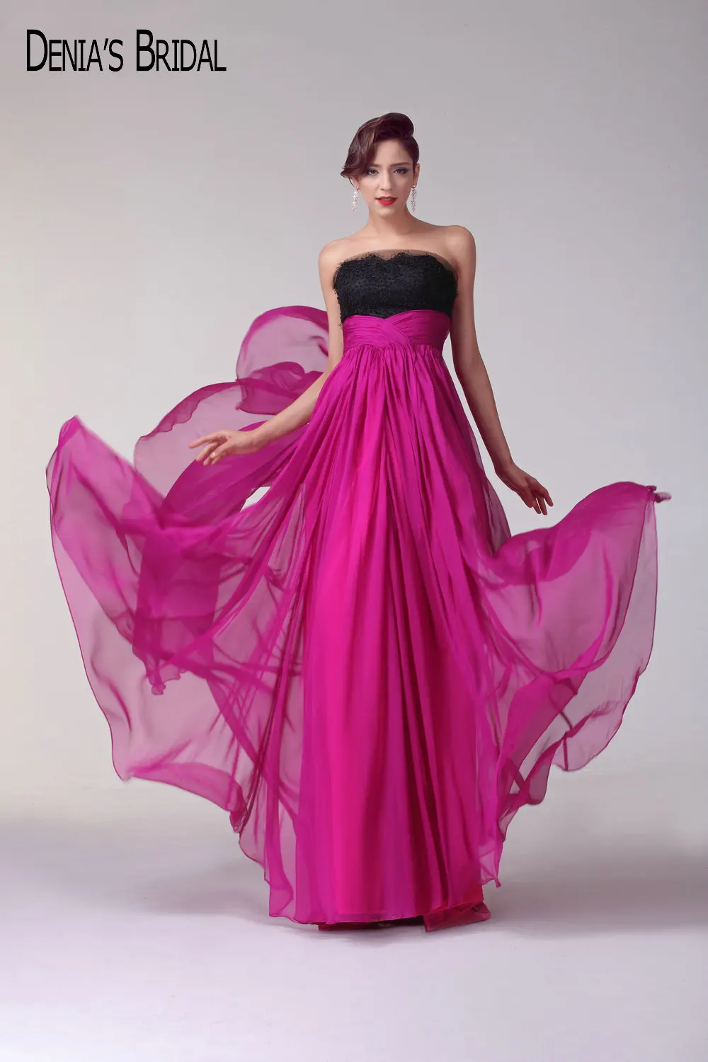 Реальные фотографии Черный Топ без бретелек Бисер открытая спина вечерние