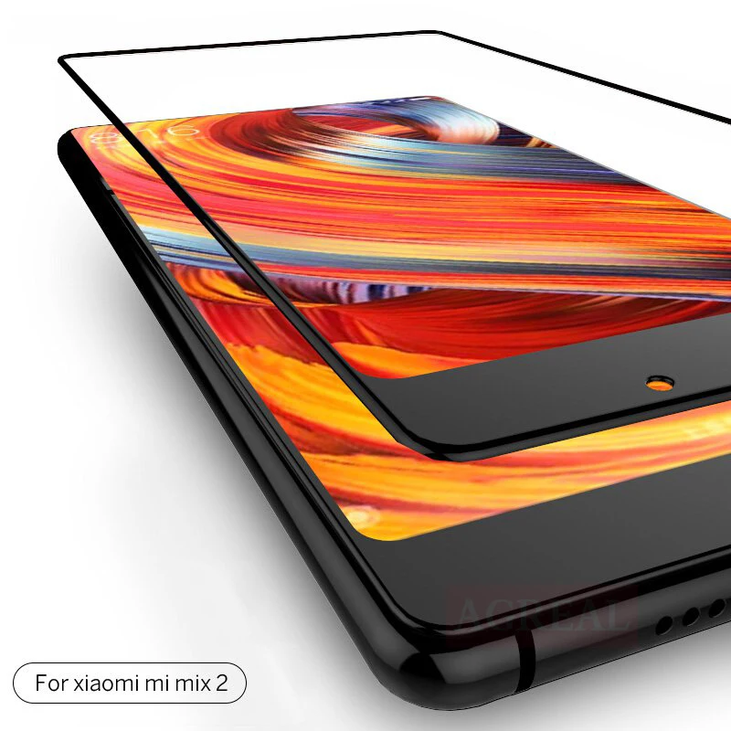 For xiaomi mi mix 2 6D glass tempered screen protector 9h for mix2 Clear Screen phone film 2s | Мобильные телефоны и