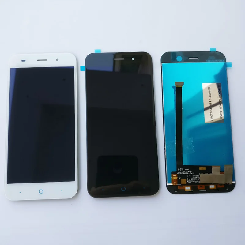 100% тесты высокое качество Цвет черный/белый 5 0 дюйма для ZTE Blade X7 Z7 D6 V6 L6 T660 T663