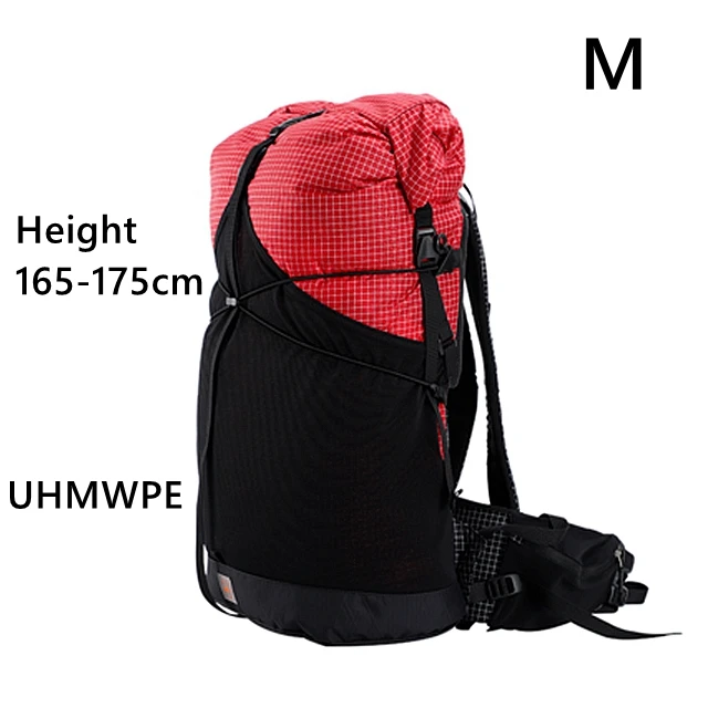 UHMWPE Red M 3F UL GEAR 35L рюкзак легкий портативный прочный походный Сверхлегкий походный X-PAC/СВМПЭ материал - Цвет: UHMWPE Red M