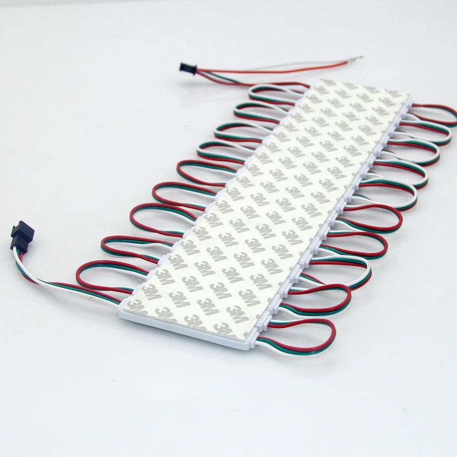 20 шт./лот новинка 2019 3 светодиода 5050 SMD RGB светодиодный пиксельный модуль