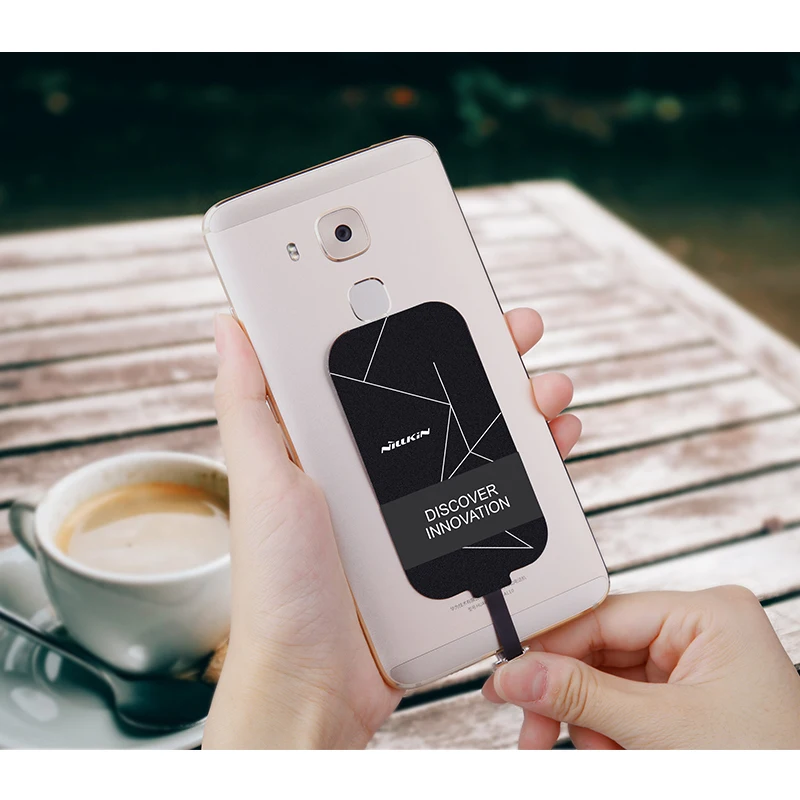 NILLKIN QI Беспроводной Зарядное устройство приемник для Xiaomi Mi6 5 4C 4S чип Ti зарядного