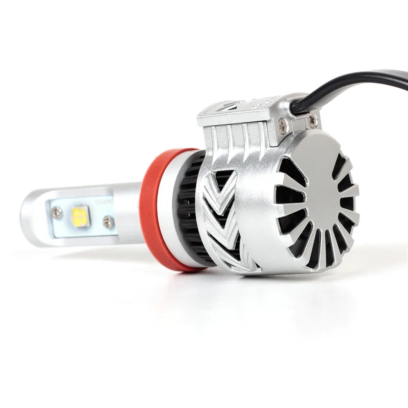 CN360 2 шт. H4 H7 H11 9006 9005 LED новейший XHP50 чип лампы для фар 6000LM налобный фонарь 6000K белый