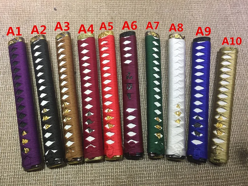 Новый высококачественный меч катана рукоятка Tsuka для японских искусств Menuki Fuchi