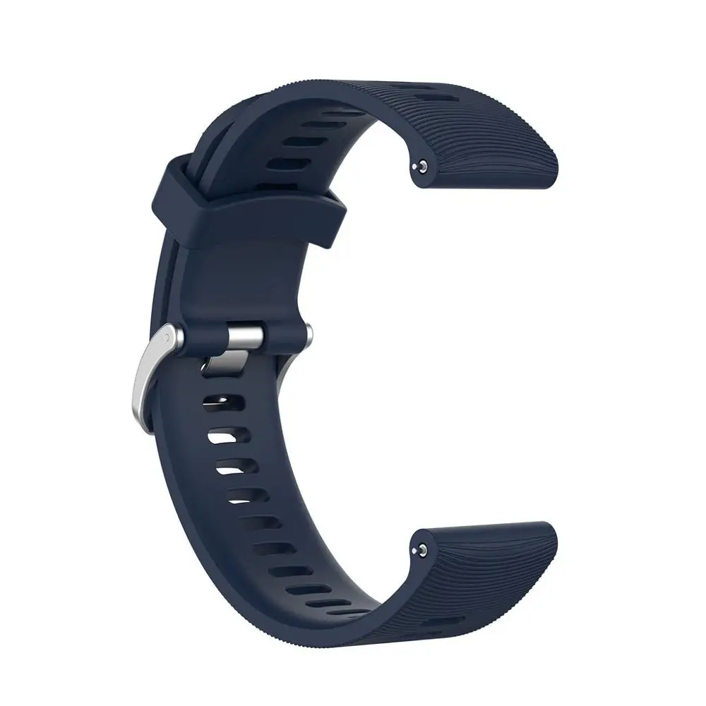 Ремешок для часов спортивный мягкий силиконовый сменный ремешок Garmin Forerunner 245 мм