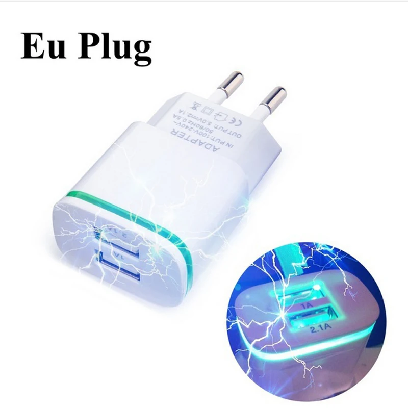 Двойной USB адаптер для настенного зарядного устройства Bluboo S8 S1 X9 D1 Xfire 2 Picasso 4G Edge Dual