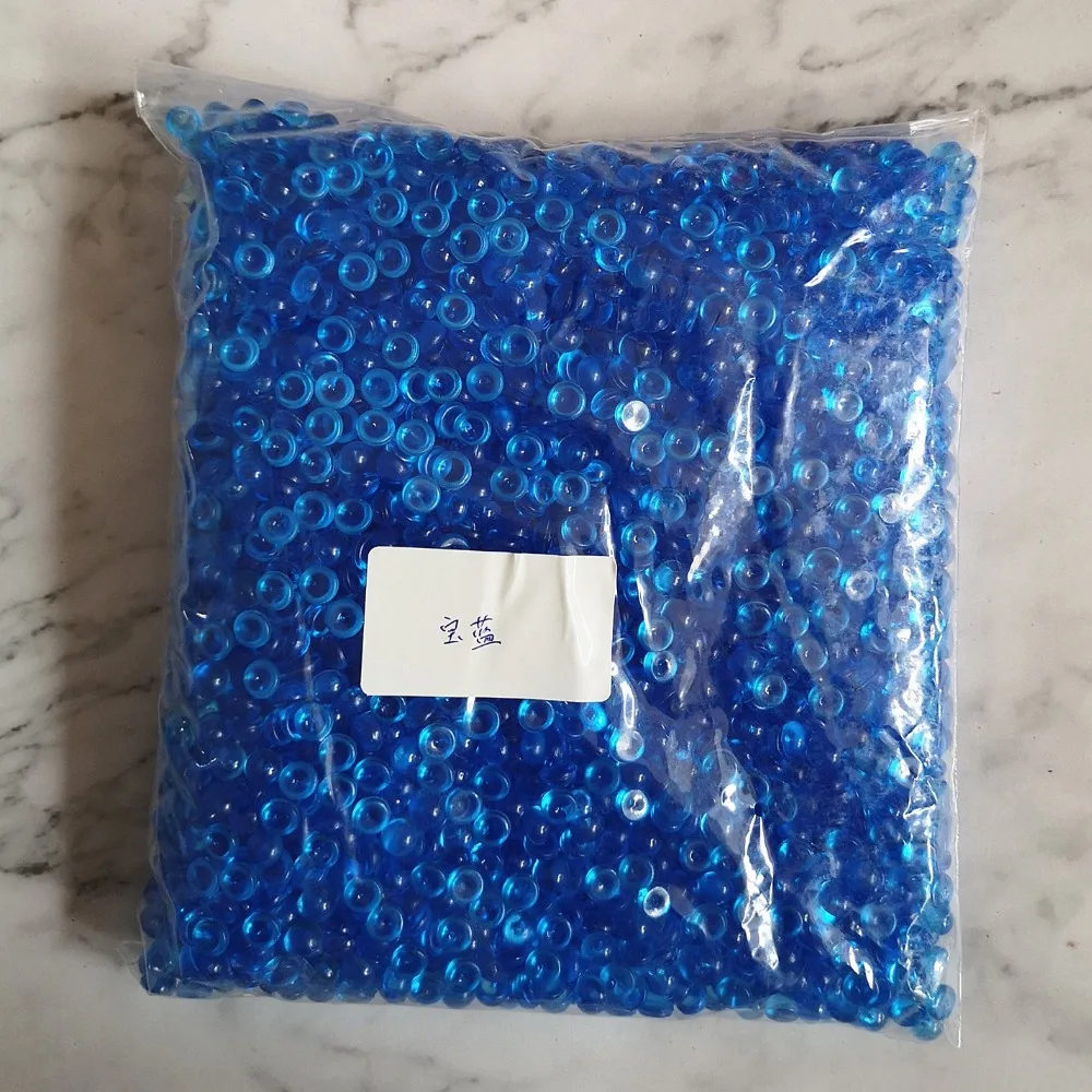 Прозрачный акриловый круглый бисер 250 г/пакет DIY мягкая глина антистресс игрушка