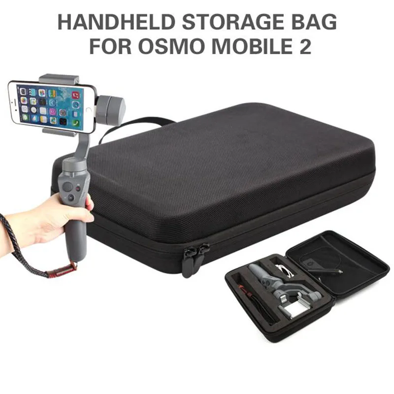 New arrival Carrying Case Box Portable Protective Storage Bag for DJI OSMO Mobile 2 Handheld Gimbal Stablizer Accessories | Электроника