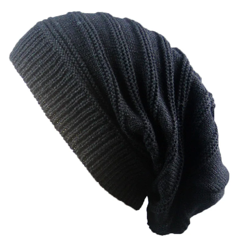 Вязаная шапка с напуском для мужчин и женщин сезон зима осень 2019|skully hat|hat