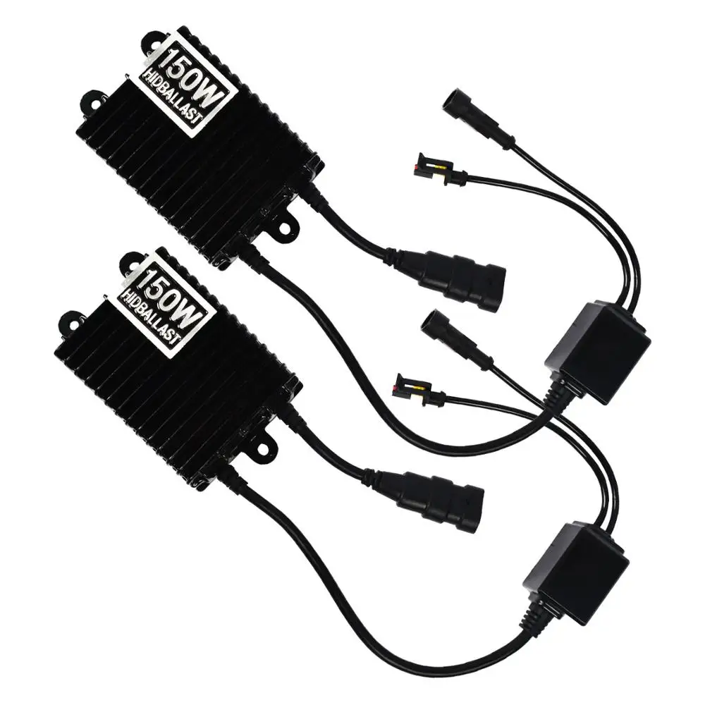 Taitian 2Pcs 12V 150W Xenon Kit ballast H1 headlight h4 hi lo super white H7 car light bulb H8 H9 H11 9005 HB3 9006 HB4 | Автомобили и