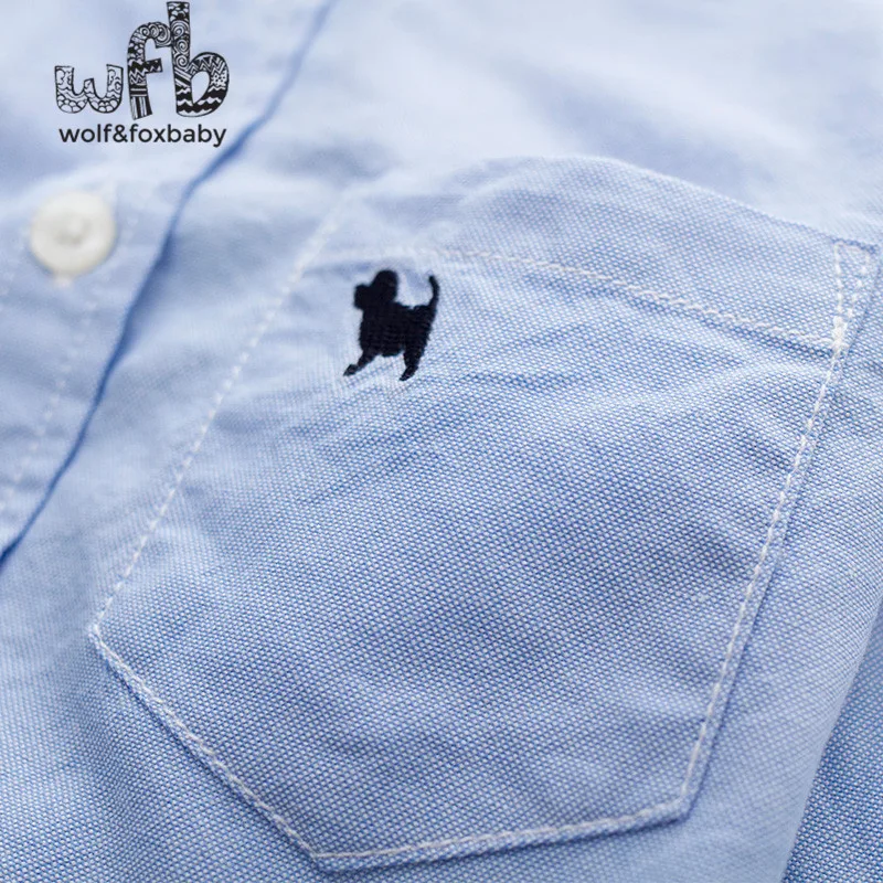 Розничная продажа рубашка с длинными рукавами для детей возрастом от 2 до 8 лет