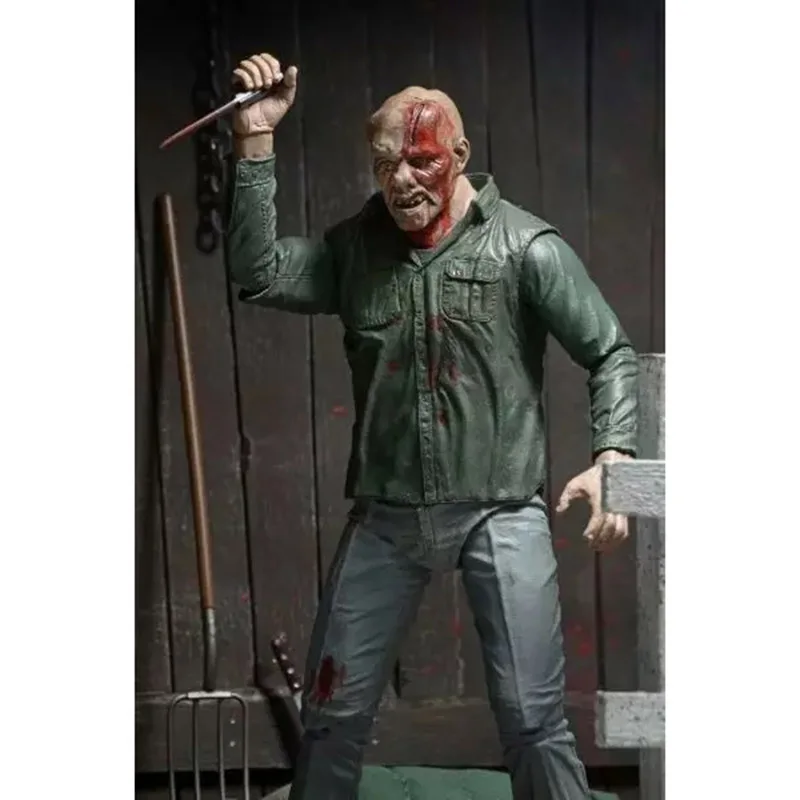 Фигурка Джейсона NECA Пятница 13-е 3D экшн-фигурка Игрушечная модель | Игрушки и хобби