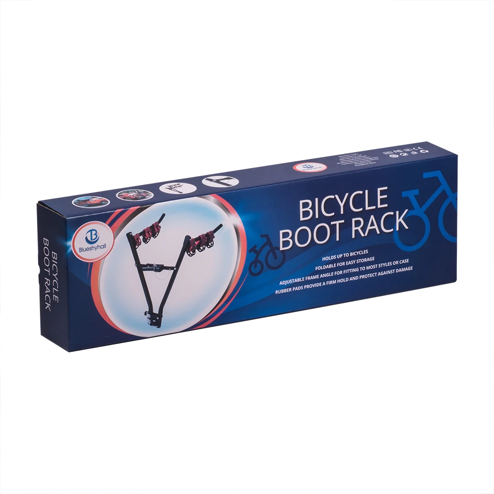

V Shape Iron Bicycle Rack 3-Bike Hitch Mount Car Racks Mountain Bike Carrier for Travel