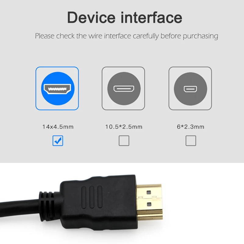 0 3 м 5 1 2 HDMI штекер гнездо Кабель соединитель Адаптер Порт 1080P для проектора
