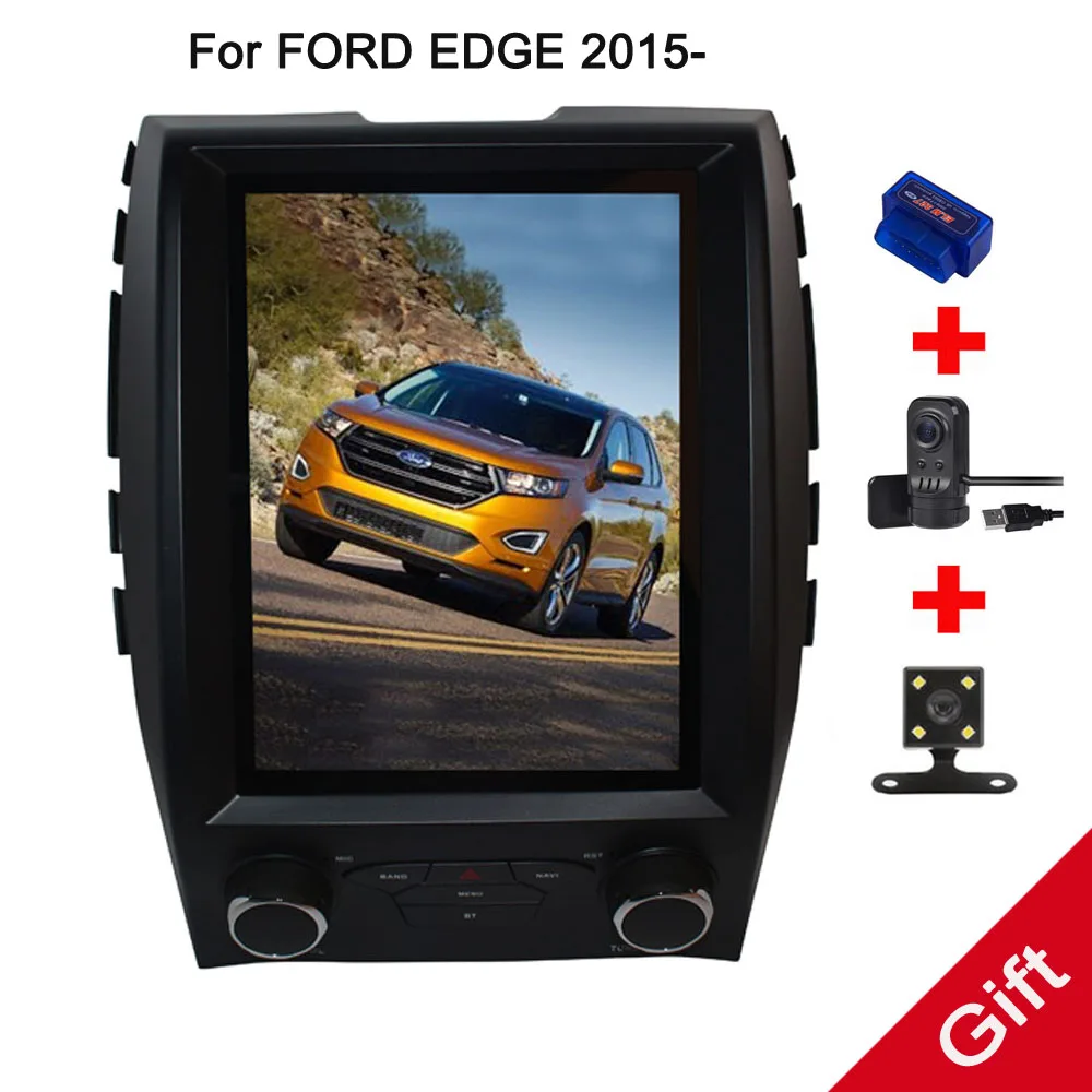 10.4&quot Tesla Android Fit FORD EDGE 2015 2016 2017 2018 Car DVD Player Navigation GPS Radio | Автомобили и мотоциклы