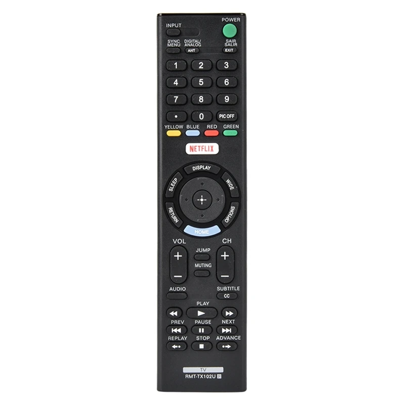 Полный смарт-ТВ пульт дистанционного управления Управление для Sony Rmt-Tx102U Rmt-Tx100D