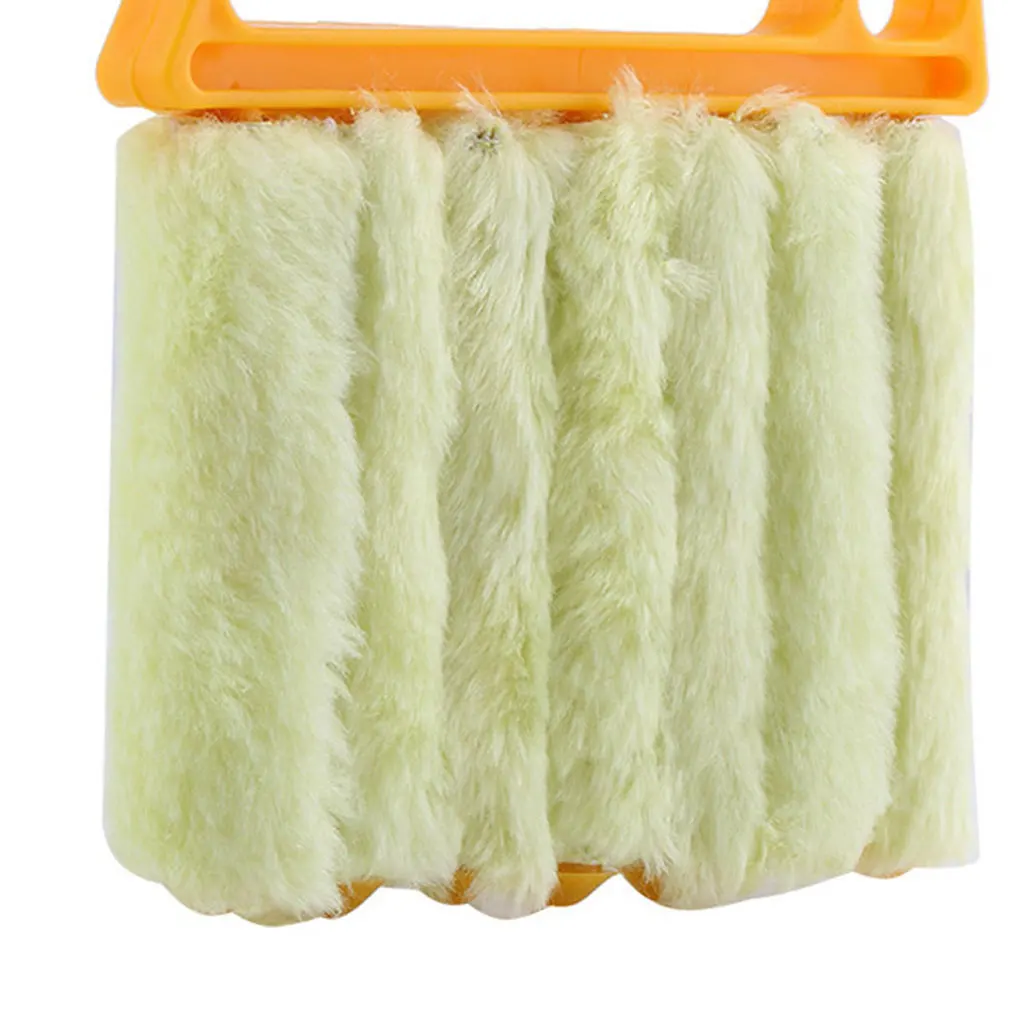 Louver Detachable Cleaning Brush Air Conditioner Outlet Dust Removal Brush Furniture Window Blinds Cleaner Random Color