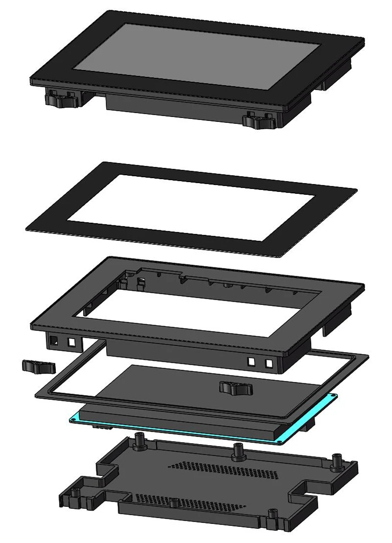 Интеллектуальный модуль ЖК дисплея USART UART Nextion Enhanced 7 0 дюйма с последовательным