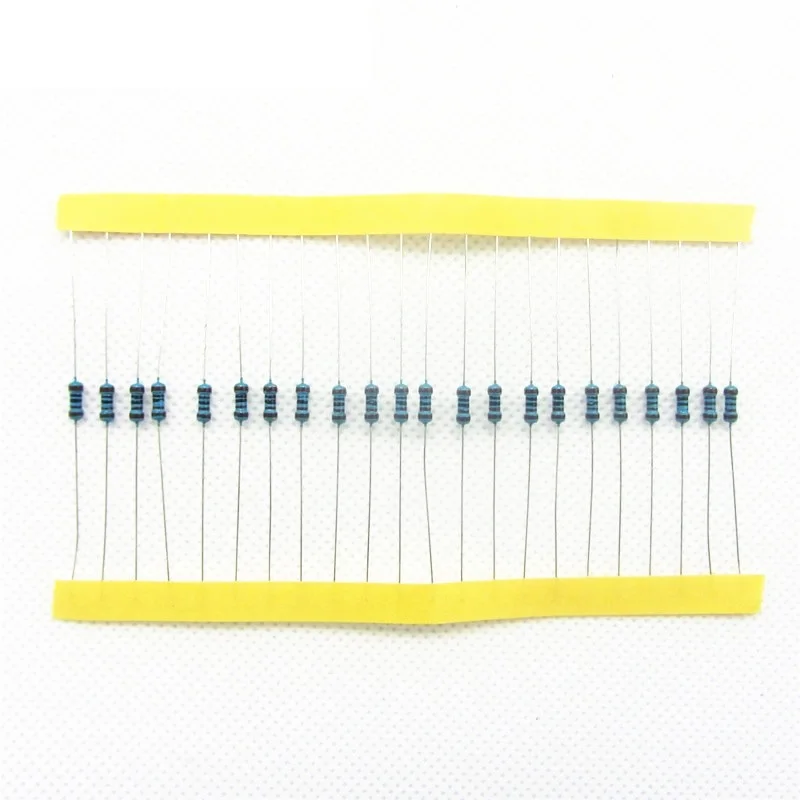 

100pcs RoHS Lead Free Metal Film Resistor 1/4W Watts 10K ohm 10KR 1% Tolerance Precision