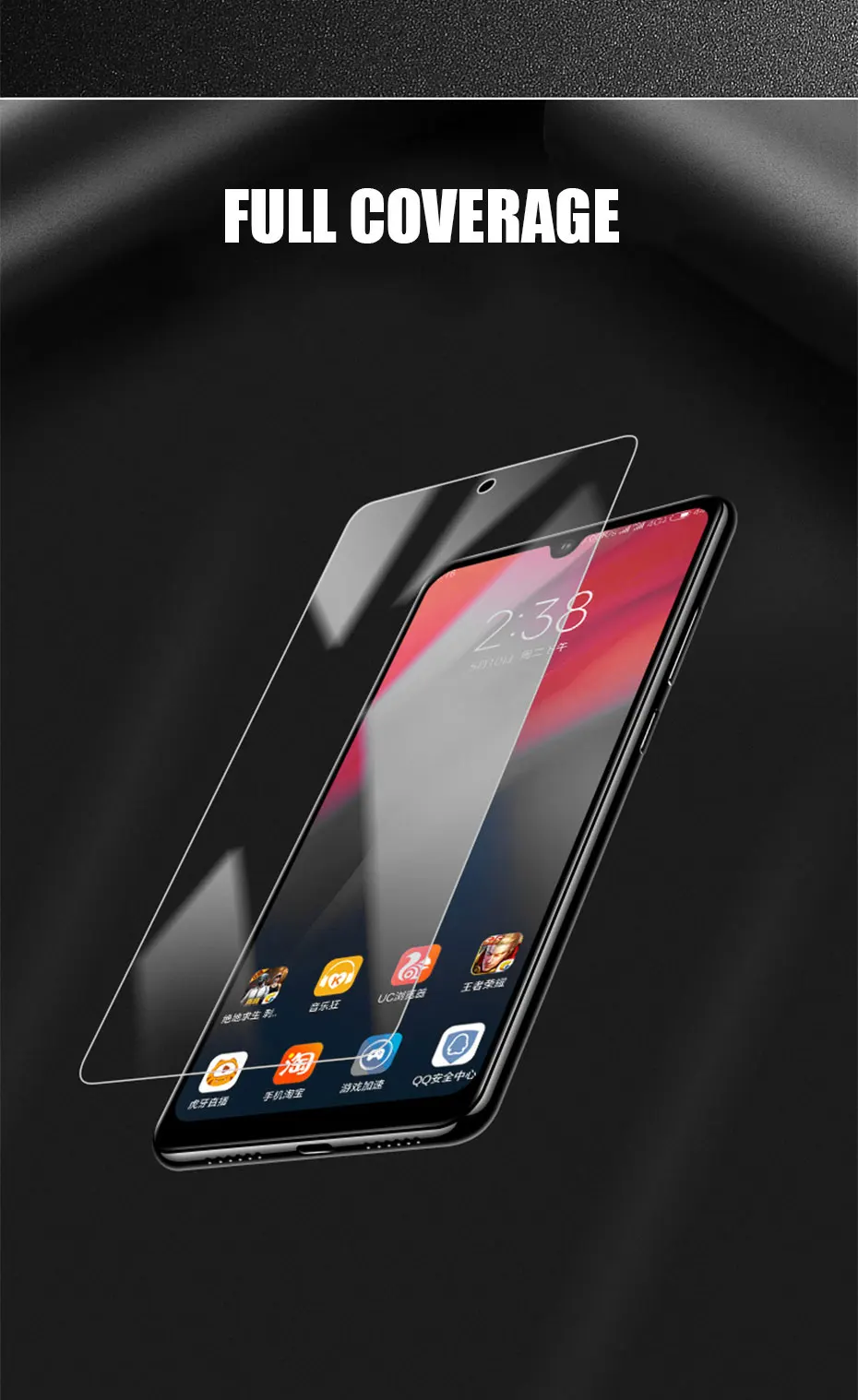 OICGOO закаленное стекло для Xiao mi Red mi 7 Note 7 K20 Pro защита экрана mi 9t 9H 2.5D Защитное стекло для Xiao mi K20 mi 9T Pro