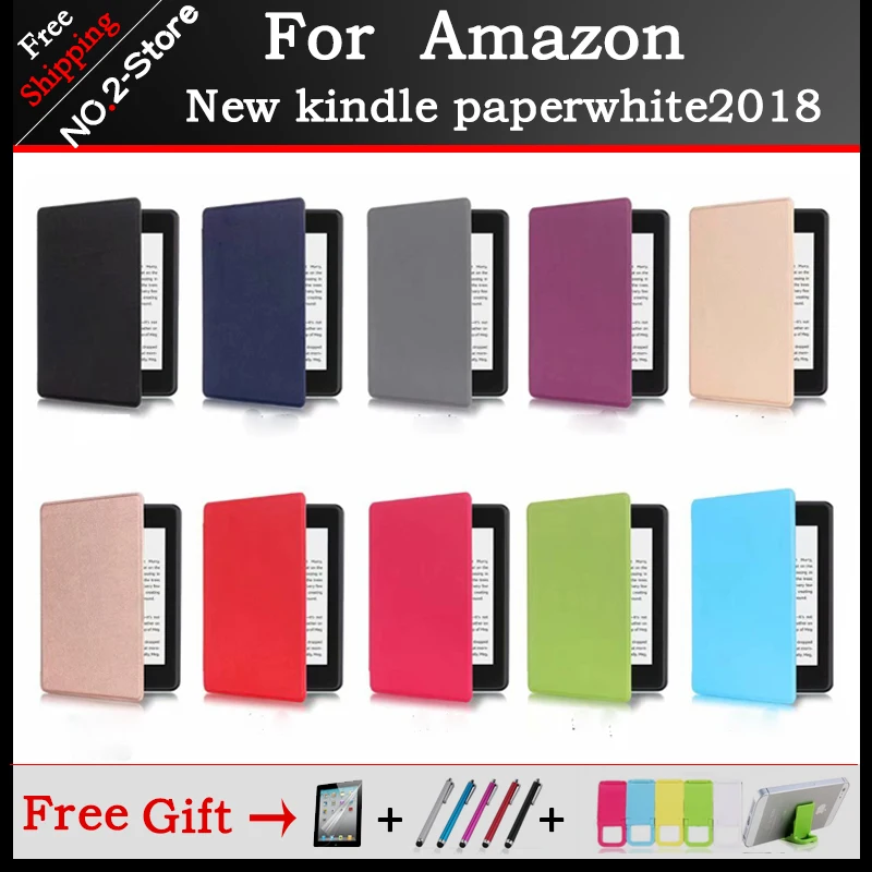 Magnetic Smart Cover Case For Amazon New Kindle Paperwhite 2018 Released funda 4 10th Generation | Компьютеры и офис