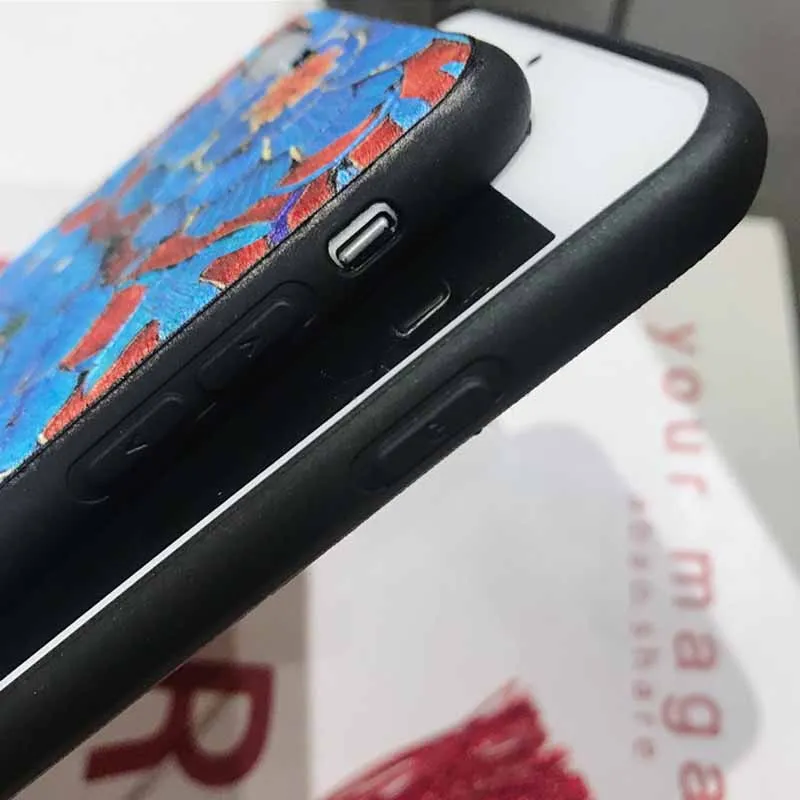 JIBAN китайский стиль дворца кисточкой чехол для iPhone X XS XR XSMAX 6 6s плюс 7 plus 8 Мягкая