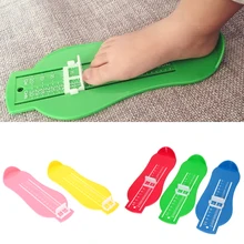 7 Colors Kid Infant Foot Measure Gauge Shoes Size Measuring Ruler Tool Available ABS Baby Car Adjust