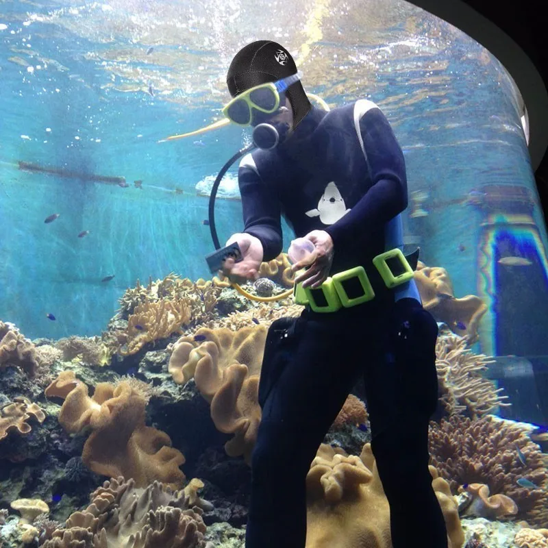 Неопреновая Водонепроницаемая шапка 3 мм для подводного плавания с капюшоном