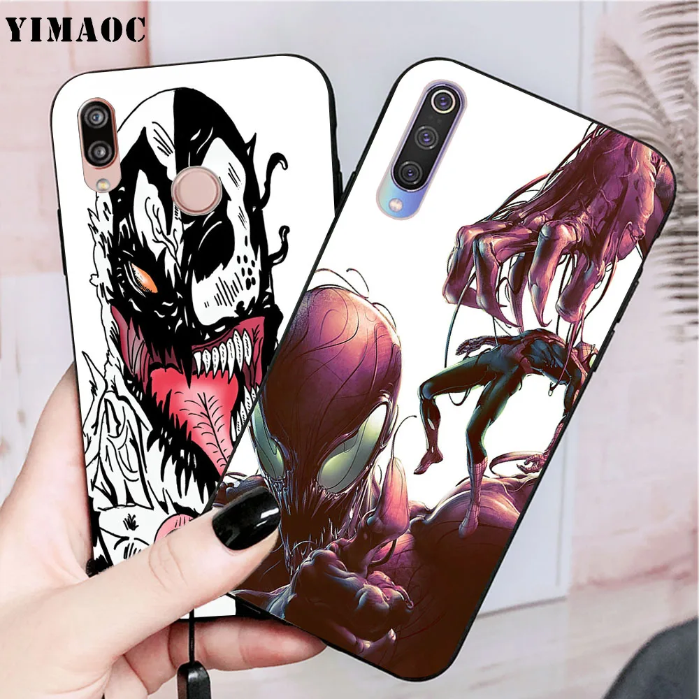 Venom comic Soft Case for Huawei P8 P9 Lite Mini P10 P20 P30 Plus Pro P Smart Z 2019 |