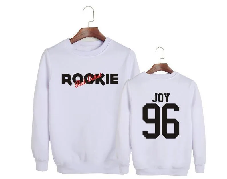 2018 черный бархат серии mini4 ROOKIE с круглым вырезом harajuku Толстовка каваи kpop Розовый