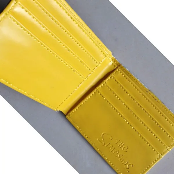 Чехол-бумажник с изображением Симпсона кошельки персонажами мультфильмов Для