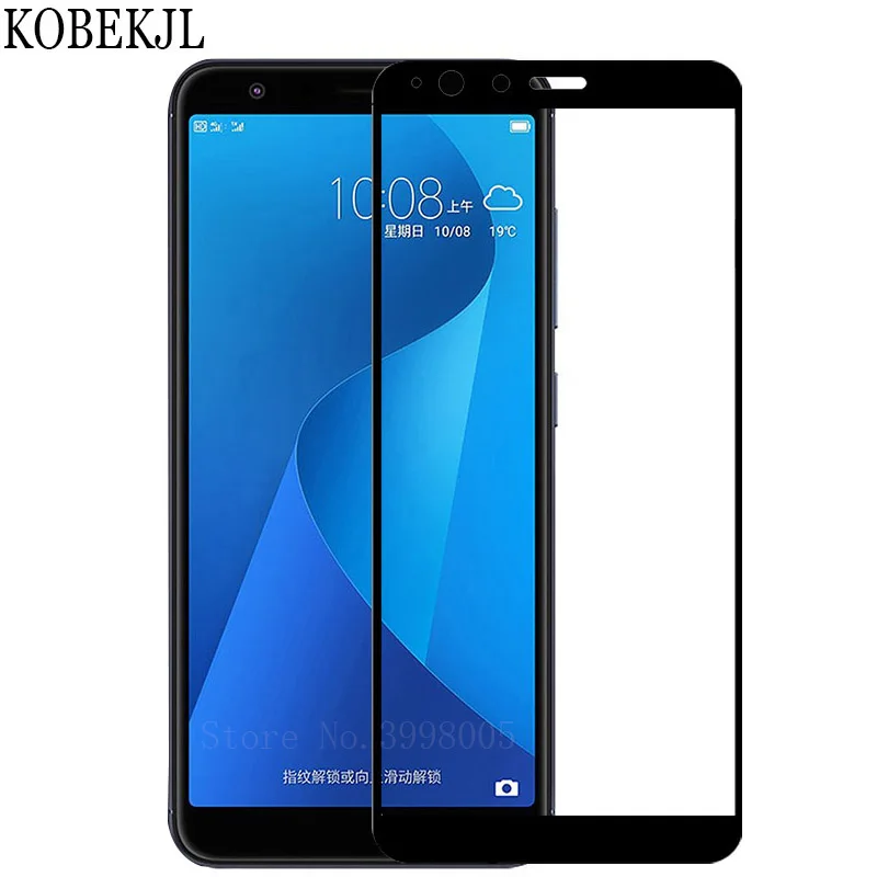 Защитное стекло для Asus Zenfone Max Plus M1 закаленное ZB570TL ZB 570TL X018D X018DC полное