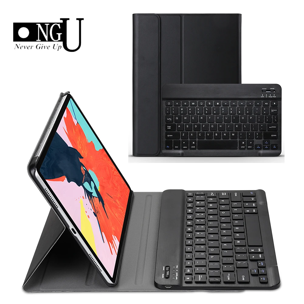 Для нового iPad Pro 11 чехол с беспроводной Bluetooth клавиатурой Smart из искусственной