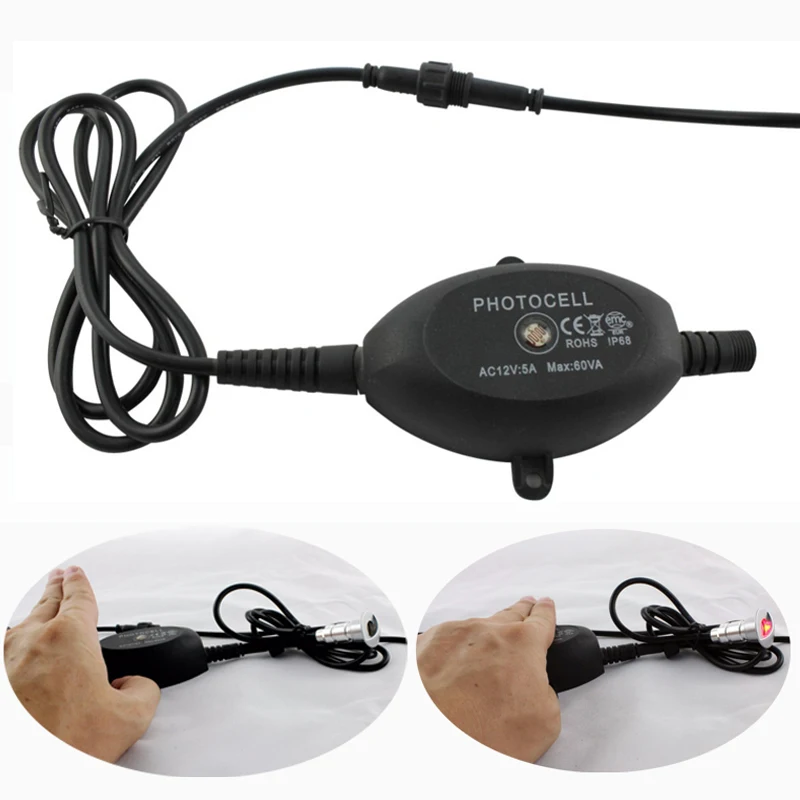 Водонепроницаемый Контроллер IP67 для ПК светодиодный фотоэлемент с максимальной