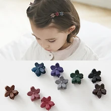 10Pcs Baby Girls Small Hair Claw Lovely Floral Hairpins Hair Accessories Kids Princess Hair Clips Crab Gripe Bebe Headwear (1)