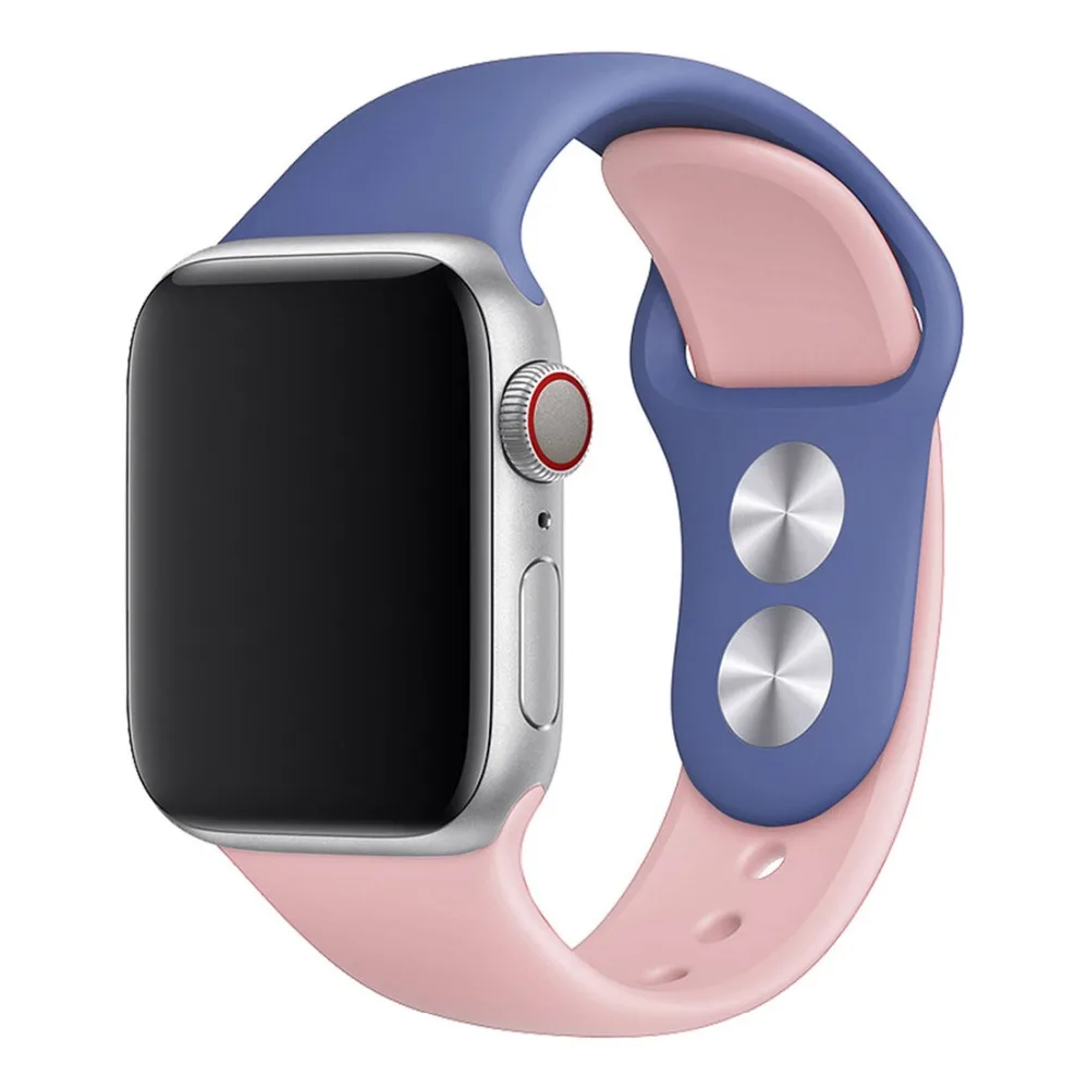 Спортивный ремешок для Apple Watch 4 часов серии iwatch 3 2 1 42 38 44 40 мм|Ремешки часов| |