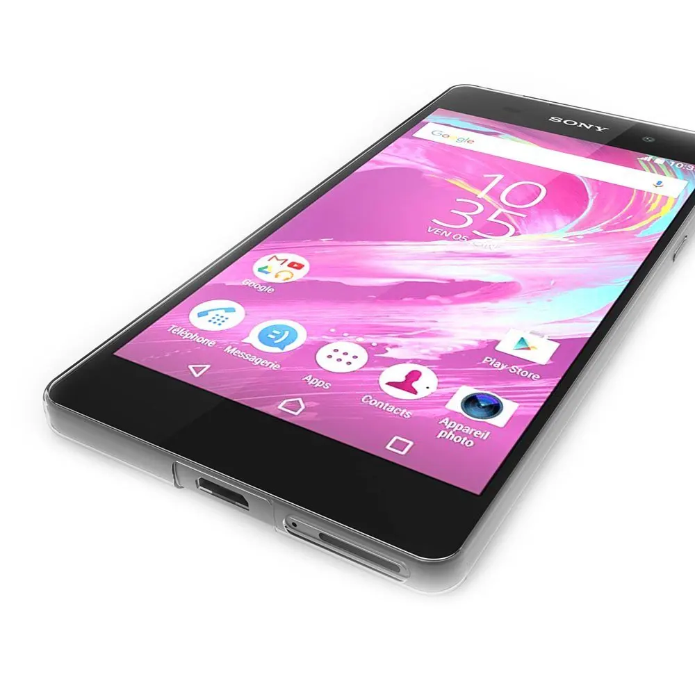 Чехол для Sony Xperia E5 5 дюймов ультра тонкий мягкий Силиконовый ТПУ резиновый