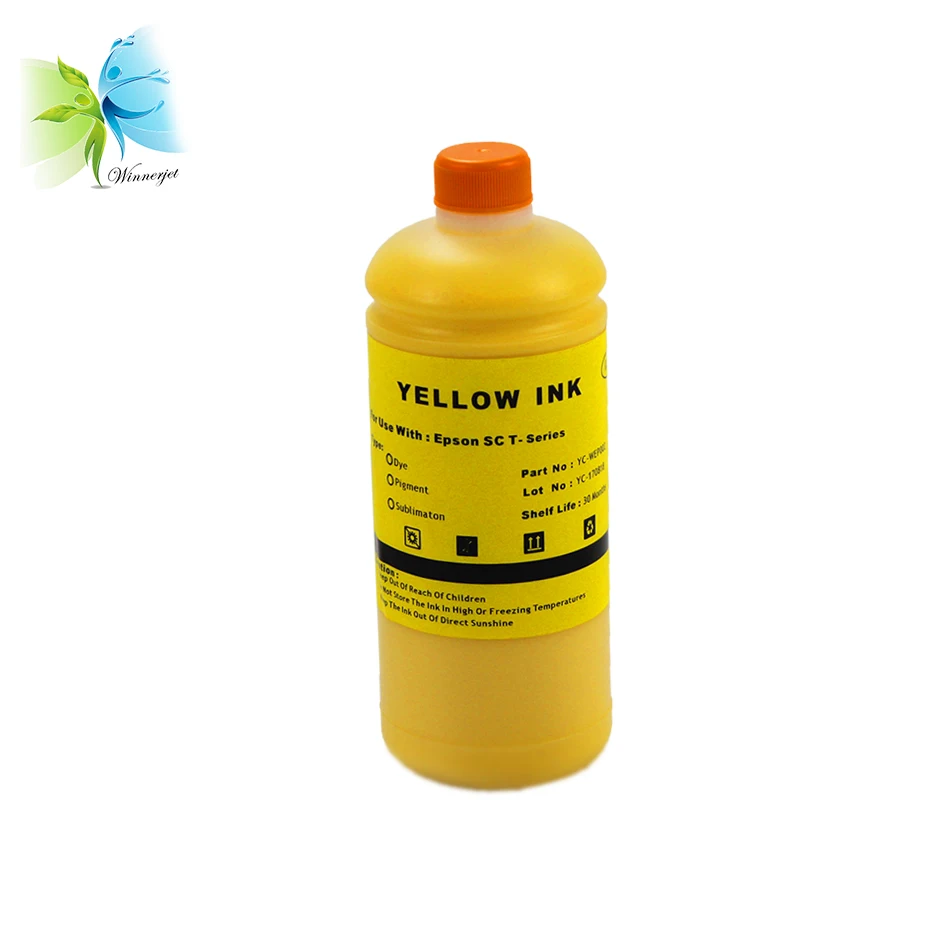 Пигментные чернила Winnerjet на водной основе для принтера Epson Sure Color T3000 T5000 T7000 T3070 T5070
