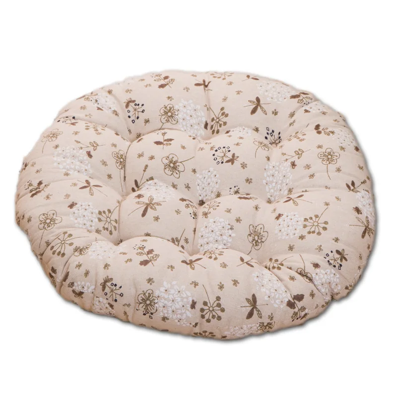 Cotton Cushion Increase Thickening Tatami Round Chair Student Pad Sofa Office Bedroom Home Decoration Futon | Мать и ребенок