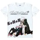 Футболка Монокума в стиле аниме данганронпа, милая пляжная майка, крутая пикантная одежда в японском стиле