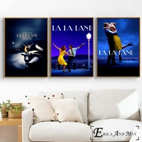 la la land music movie artwork poster prints oil painting on canvas wall art murals pictures for bedroom decoration no framed