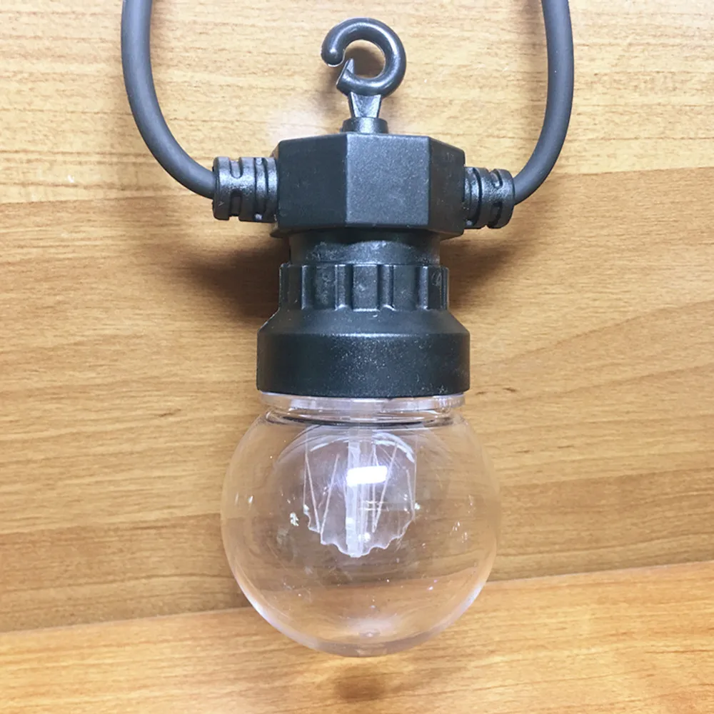 Все новое! 13 м Led G50 гирлянда Глобус PMMA лампа наружная гирлянда водонепроницаемый Led теплый шар гирлянда вечерние свадебные задний двор патио