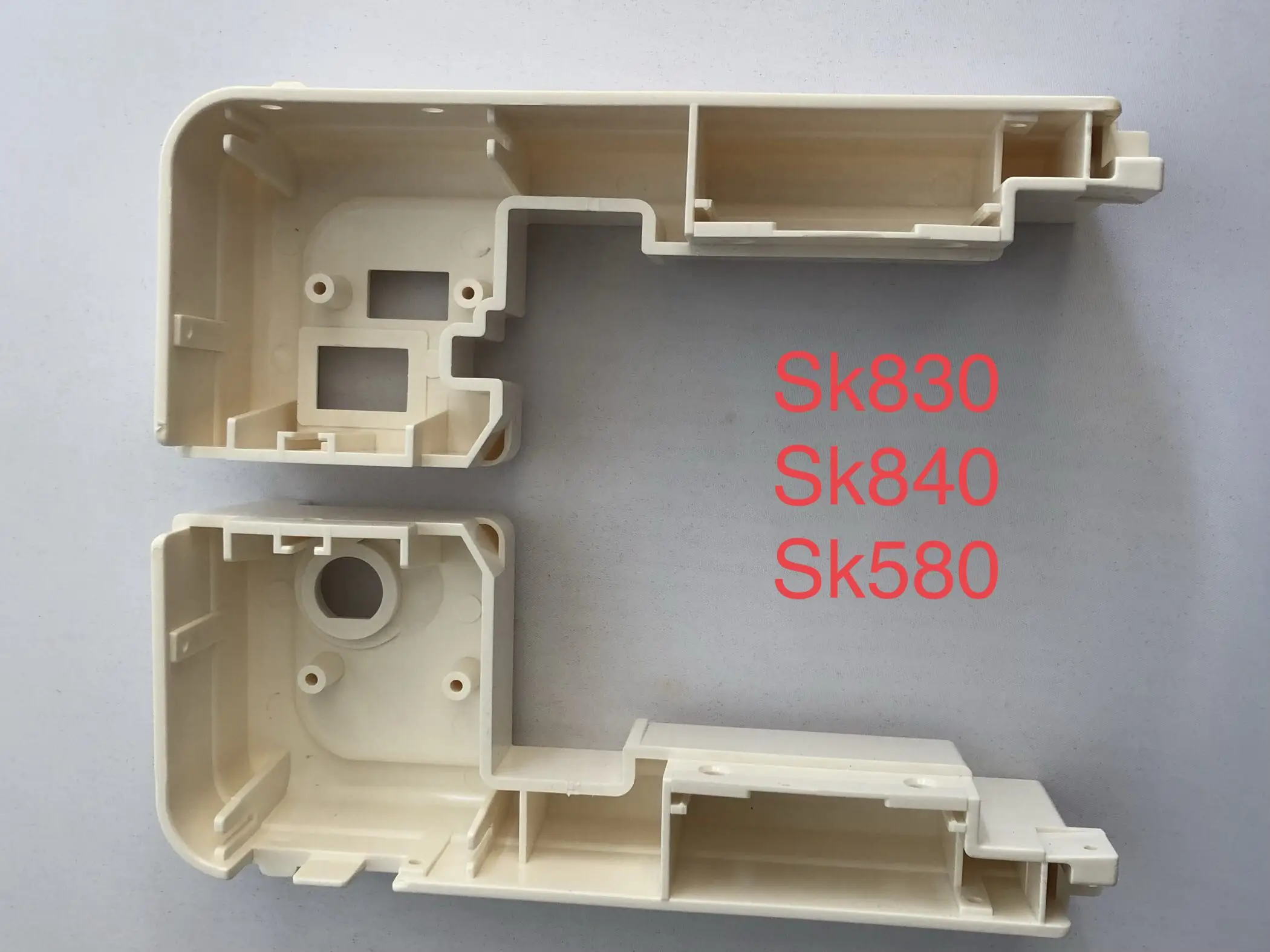 Фото 2 шт., вязальная машина Silver Reed Part Sk830 Sk840 Sk580, боковая панель коробки, R/L №2