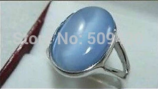 Бесплатная доставка красивое кольцо с Синим Опалом Размер 7 8 9 # | Украшения и