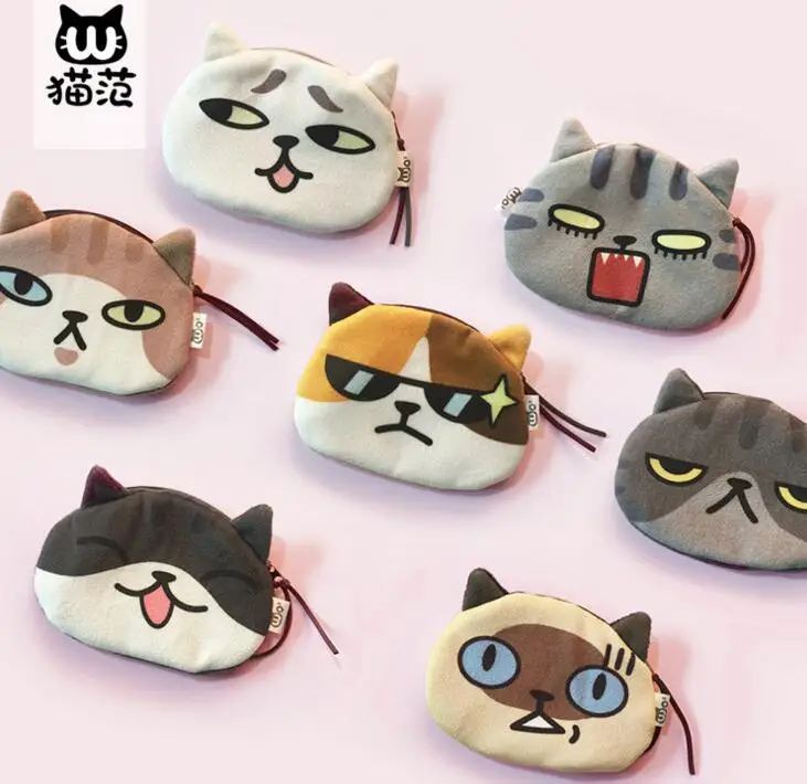 M130 милый мультяшный питомец Китти Кот персональный плюшевый Кошелек для монет