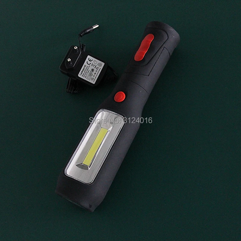 LED COB chip Slim Work Light Rechargeable Inspection with Europe and US standard adaptor (pack x 1) | Автомобили и мотоциклы