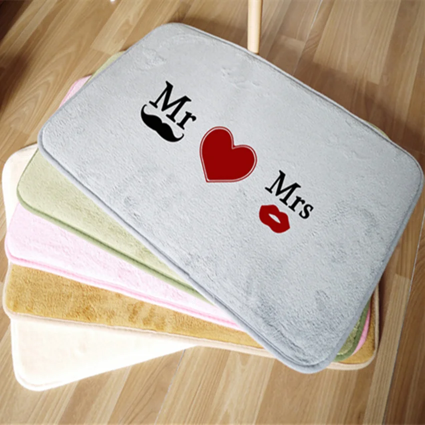 Напольный коврик брендовый кухонный впитывающий воду нескользящий для туалета