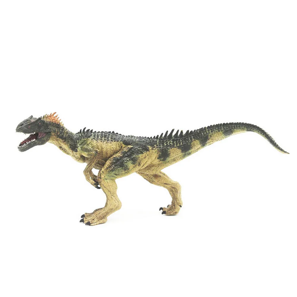 Динозавр модель игрушки многоцветные Развивающие для детей Allosaurus динозавр дети